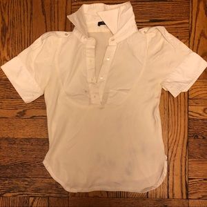 ❗️MAKE OFFER❗️white polo T-shirt